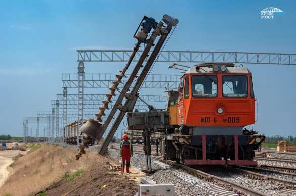 Бархатный путь: завершается строительство ж/д подходов к Крымскому мосту (ФОТО, ВИДЕО) | Русская весна