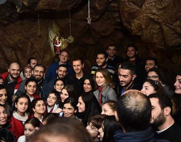 Башар Асад посетил христианскую церковь в Дамаске (ФОТО, ВИДЕО) | Русская весна