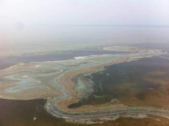 На Байкале обнаружено огромное пятно неизвестного происхождения (ФОТО) | Русская весна