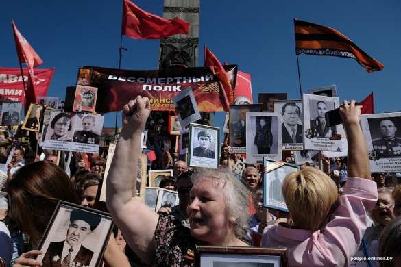 Победы «Бессмертного Полка» в Минске (ФОТО) | Русская весна