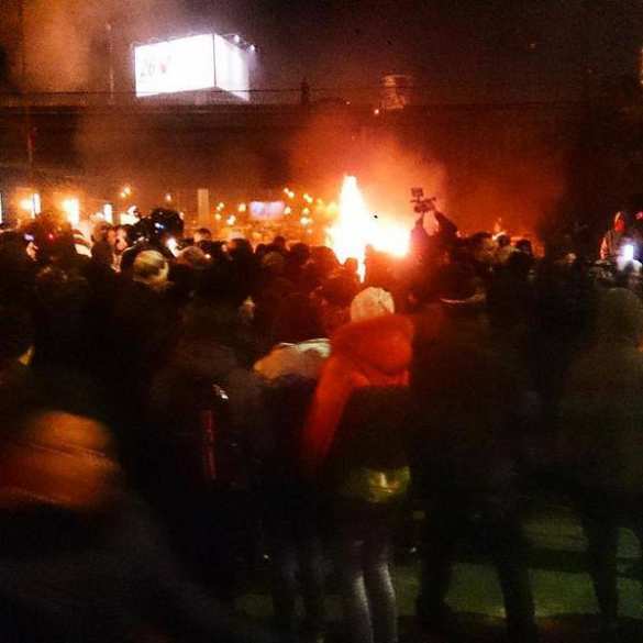 За беспорядками вокруг стройки на Осокорках стоят провокаторы-рэкетиры — Аваков (фото, видео столкновений) | Русская весна