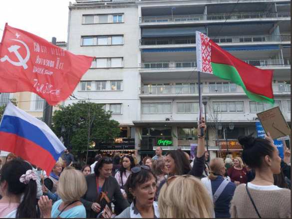 По Афинам прошагал «Бессмертный полк» — один из самых массовых за рубежом (ФОТО, ВИДЕО) | Русская весна