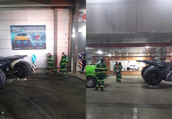 В Москве задержали «бэтмобиль» (ФОТО, ВИДЕО) | Русская весна