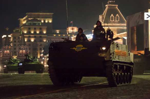 Ночная репетиция Парада Победы на Красной площади (ФОТОРЕПОРТАЖ) | Русская весна