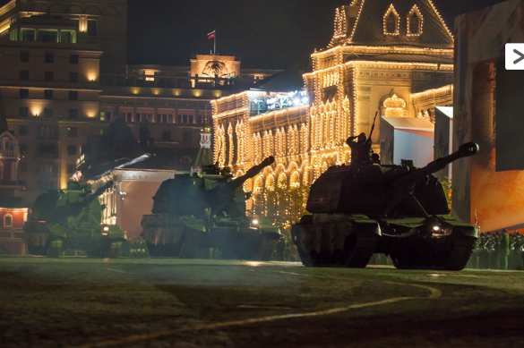 Ночная репетиция Парада Победы на Красной площади (ФОТОРЕПОРТАЖ) | Русская весна