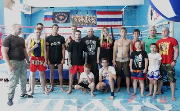 Боец ММА Джефф Монсон провел мастер-класс в ЛНР (ФОТО) | Русская весна