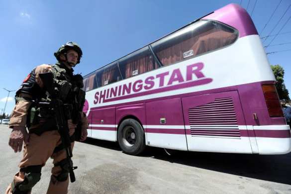 Российские военные, боевики с М-16 и флаги РФ и САР — репортаж из Хомса (ФОТО, ВИДЕО) | Русская весна