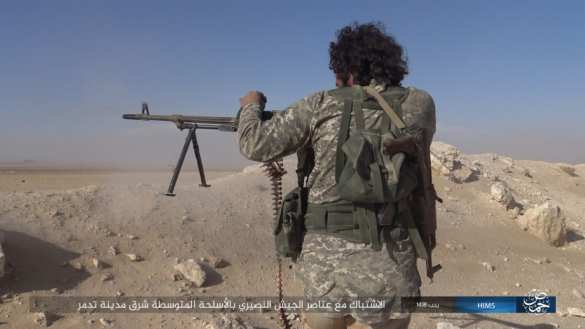 Боевые вертолеты ВКС РФ и Армия Сирии гонят ИГИЛ все дальше от Пальмиры (ФОТО, ВИДЕО) | Русская весна