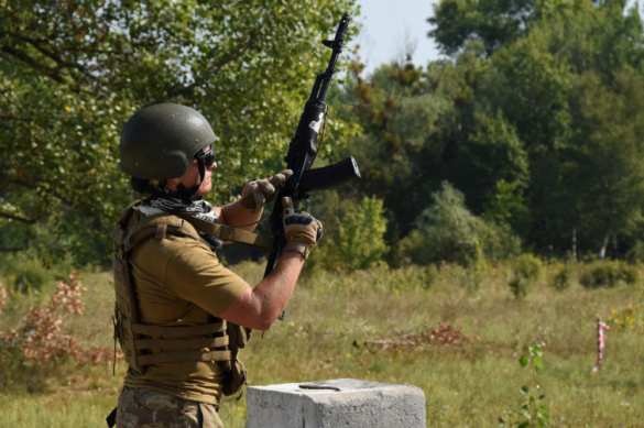 «Убивать оккупантов по новым методикам» — британские военные инструкторы обучают карателей (ФОТО) | Русская весна