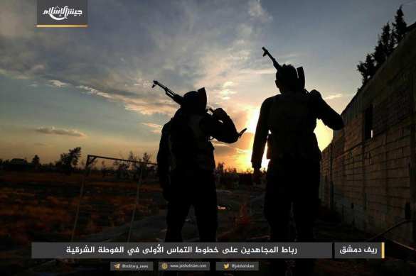 Война в руинах под Дамаском: Банды обмениваются «нотами протеста» и истребляют друг друга (ФОТО) | Русская весна