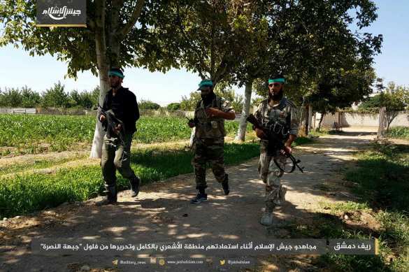 Удар в спину: «Армия Ислама» атаковала «Аль-Каиду» под Дамаском и объявила ей войну на уничтожение (ФОТО) | Русская весна