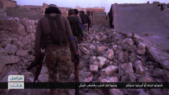 Идут бои, террористы наступают в Алеппо, теряя технику и боевиков (ФОТО) | Русская весна