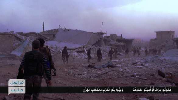 Идут бои, террористы наступают в Алеппо, теряя технику и боевиков (ФОТО) | Русская весна