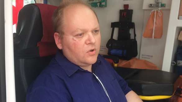 На Украине избили организатора марша содомитов (ФОТО) | Русская весна