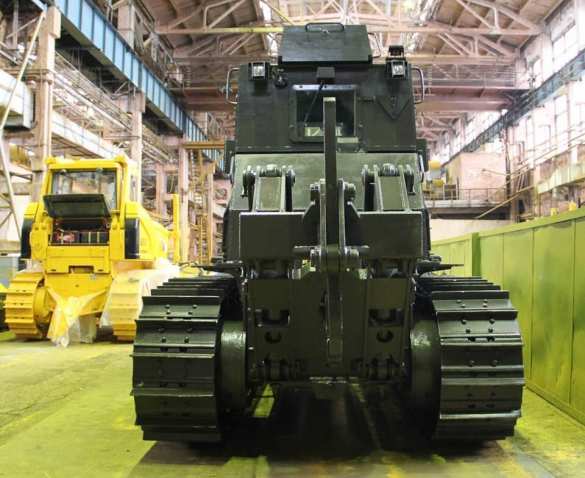 «Наш советский мирный трактор»: бронебульдозеры смогут бороться с противотанковыми минами (ФОТО) | Русская весна