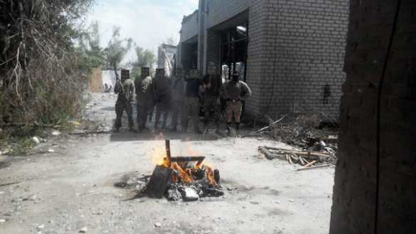 Будни «Украинского Государства» — батальон «Азов» отметил день крещения Руси кострами из икон (ФОТОФАКТ) | Русская весна