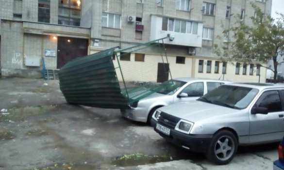 По Львовской области пронеслась буря: деревья падали на автомобили, крыши домов и железнодорожные пути (ФОТО) | Русская весна