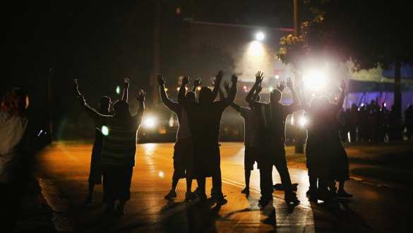 События в Фергюсоне показали, что США давно готовы воевать с собственным населением (фото, видео) | Русская весна