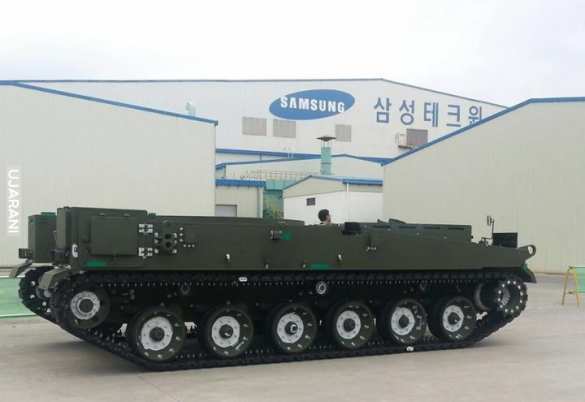 Сборная солянка от американских сателлитов: в Польшу отправлено первое южнокорейское шасси для САУ Krab | Русская весна