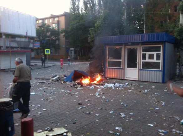 Донецк в огне: ВСУ ведут мощный обстрел (добавлено ВИДЕО) | Русская весна