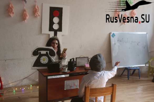 День освобождения: российские военные прибыли к особенным сирийцам (ФОТО) | Русская весна