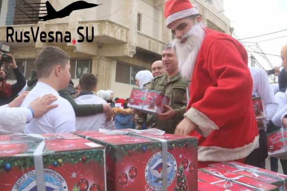 День освобождения: российские военные прибыли к особенным сирийцам (ФОТО) | Русская весна