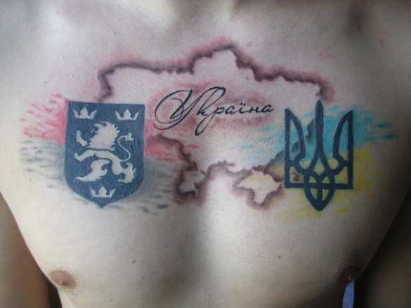 «Героям Слава!» на ягодицах: фотогалерея самых безумных «патриотических» тату | Русская весна