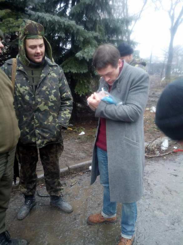 Российский актер приехал поддержать украинских десантников (фото, видео) | Русская весна