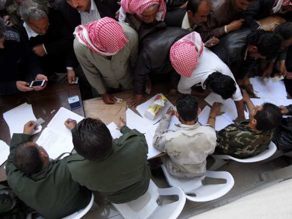 Сирийское примирение: экс-боевики подписывают соглашения о мире, а 1200 жителей покидают оккупированный бандитами город, — репортаж для «Русской Весны» (ФОТО) | Русская весна