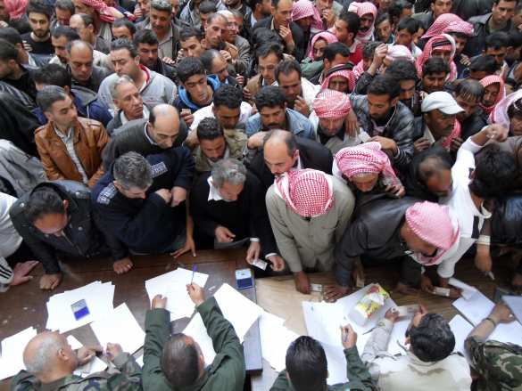 Сирийское примирение: экс-боевики подписывают соглашения о мире, а 1200 жителей покидают оккупированный бандитами город, — репортаж для «Русской Весны» (ФОТО) | Русская весна