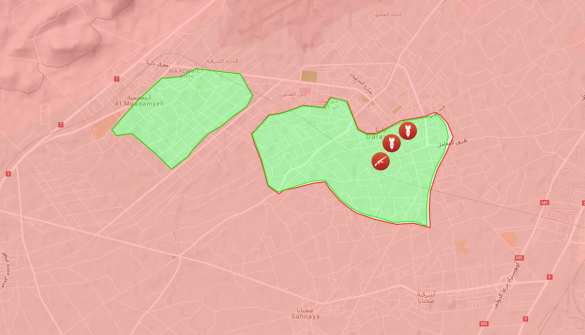 Наступление под Дамаском: боевики собрали 50 подписей, чтобы союзные банды помогли им выстоять, но это их не спасло (ФОТО, КАРТА) | Русская весна