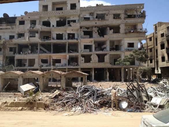 Ад под Дамаском: древняя Дарайя после освобождения от террористов в репортаже «Русской Весны» (ФОТО) | Русская весна