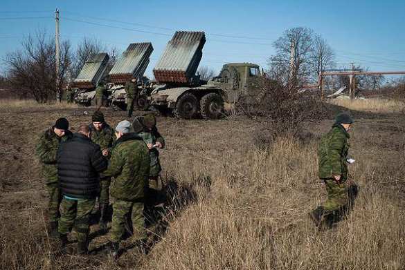 Флаг Новороссии поднят над Дебальцево (ВИДЕО/ФОТО) | Русская весна