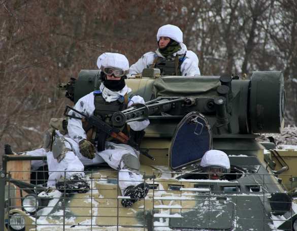 В зоне «АТО» украинские десантники позируют «по стандартам НАТО» (ФОТО) | Русская весна