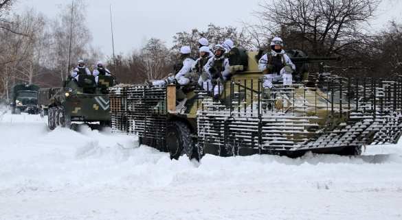 В зоне «АТО» украинские десантники позируют «по стандартам НАТО» (ФОТО) | Русская весна