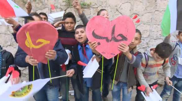 1500 детей Алеппо запустили во имя мира кораблики с алыми парусами — эксклюзив «Русской Весны» (ФОТО, ВИДЕО) | Русская весна