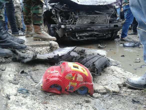 ВАЖНО: Мощный взрыв в городе, находящемся у авиабазы ВКС России в Латакии (+ВИДЕО, ФОТО, КАРТА) | Русская весна