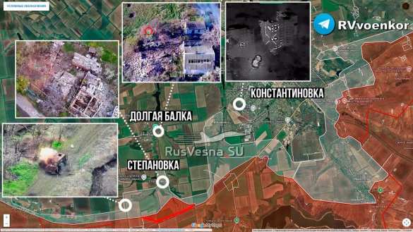Az orosz hadsereg bekerítő támadást indított Konsztantinovka ellen, harcol a városban és külvárosában (MAP) | Orosz Tavasz