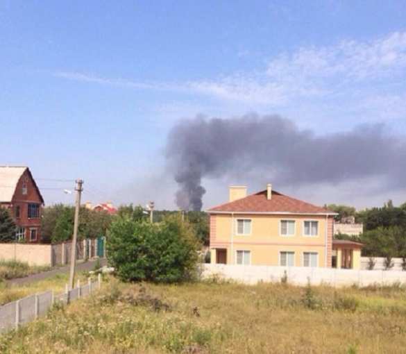  МОЛНИЯ: в Донецке, в районе химзавода прозвучал мощный взрыв (ФОТО) | Русская весна