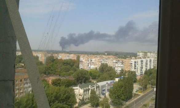  МОЛНИЯ: в Донецке, в районе химзавода прозвучал мощный взрыв (ФОТО) | Русская весна