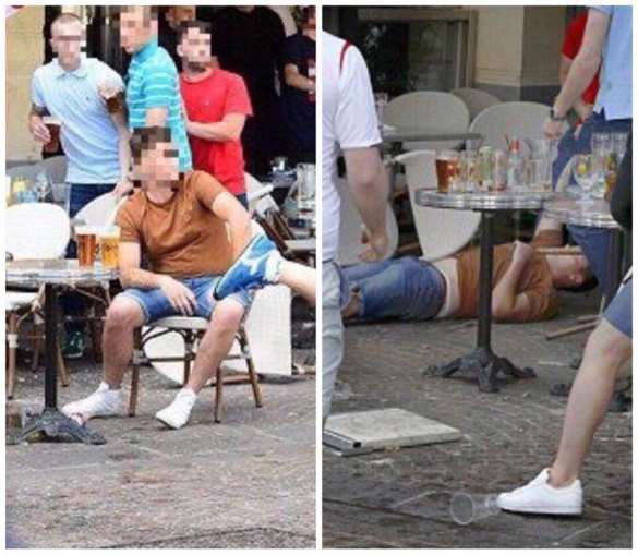 Трое против 30-ти: русские фанаты нокаутируют англичан, оскорбивших Россию в Лилле (ФОТО, ВИДЕО 18+) | Русская весна