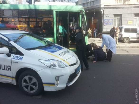 В Одессе полицейские сбили пешехода (ФОТО) | Русская весна