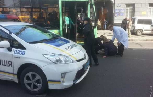 В Одессе полицейские сбили пешехода (ФОТО) | Русская весна