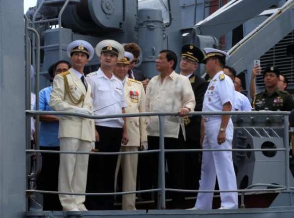 «Можете швартоваться здесь в любое время», — президент Филиппин российским морякам (ФОТО, ВИДЕО) | Русская весна