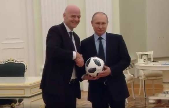 Сто дней: Путин снялся в видеоролике ЧМ-2018 по футболу (ВИДЕО) | Русская весна