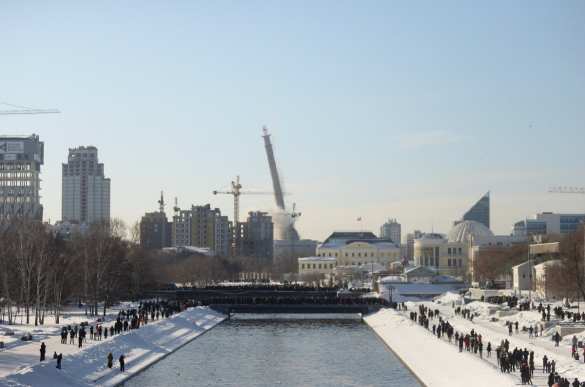 В Екатеринбурге взорвали телебашню (ФОТО, ВИДЕО) | Русская весна
