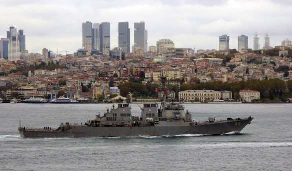 Эсминец ВМС США с системой ПРО вошел в Черное море (+ФОТО, ВИДЕО) | Русская весна