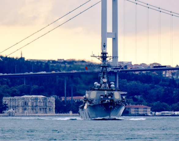 Эсминец ВМС США с системой ПРО вошел в Черное море (+ФОТО, ВИДЕО) | Русская весна