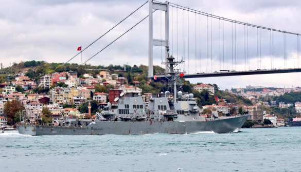 Эсминец ВМС США с системой ПРО вошел в Черное море (+ФОТО, ВИДЕО) | Русская весна