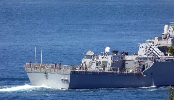 СРОЧНО: эсминец США с системой ПРО вошел в Черное море на пути в Одессу — опубликованы кадры (ФОТО) | Русская весна